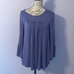 Gently used Misia cotton bell sleeve top 2X